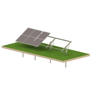 Kit Solar T1V Ultra Strong – estructura fotovoltaica de suelo para 6 paneles