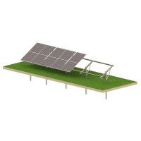 Solar KIT T1V Ultra Strong – estructura PV terrestre para 8 paneles