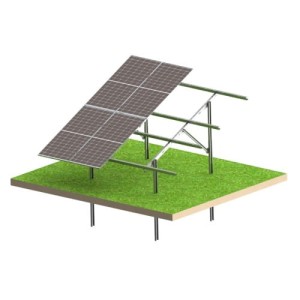 Kit Solar N2V Light – estructura fotovoltaica de suelo para 8 paneles