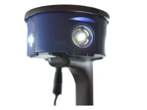 Repelente ultrasónico de roedores martas ratones ratas Viano Quattro-LED 360° 4 altavoces LED 200m 1000m²