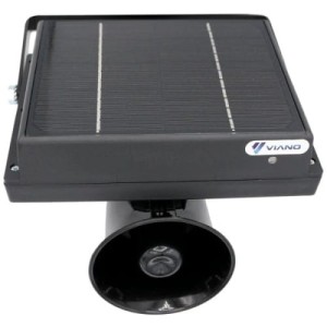 Ahuyentador de Pájaros Solar Viano OP1 12V con Sensor de Radar 310° 6000m²