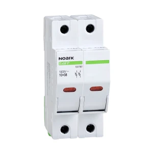 Base Portafusibles 30A 1000V DC 2 Polos DC-20B Indicador Óptico