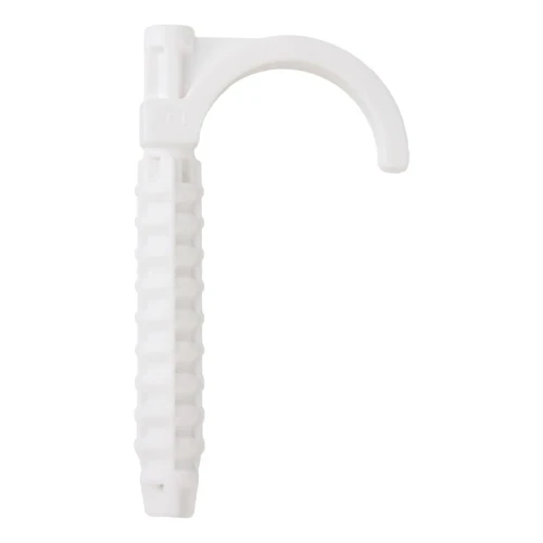 Soporte de un brazo corto para fijación de tubos de instalación 80 uds. 000-071 (1)