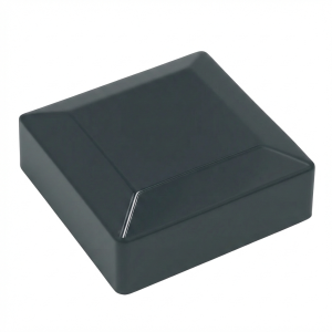 Tapa remate capuchón para poste de valla 100x100 grafito
