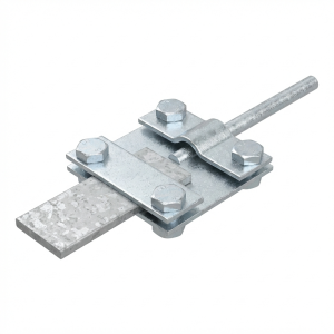 Conector de control de 4 orificios, alambre-cable, B hasta 40mm galvanizado