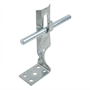 Soporte angular abrazadera giro h=7cm galvanizado galvánico