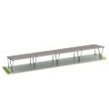 Cobertizo fotovoltaico VICA para 8 vehículos 4x2 módulos Carport GPV-105-08 (2)