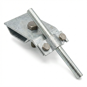 Soporte de canalón acero galvanizado galvánicamente