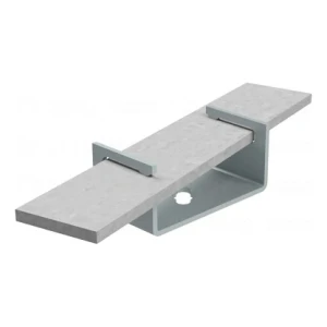 Soporte para fleje B hasta 50x4mm acero galvanizado electrolíticamente