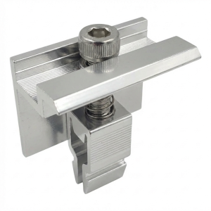 Grapa lateral H35 L50 Clic (tipo 2) Anodizada plateada
