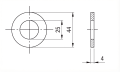 Arandela M24 DIN 125 A2 140 HV 25 - 100 unidades 000-166 (2)