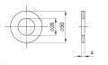 Arandela M27 DIN 125 A2 140 HV 28 - 50 piezas 000-167 (2)