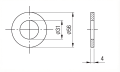 Arandela M30 DIN 125 A2 140 HV 28- 50 unidades 000-168 (2)
