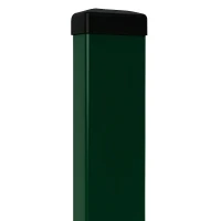 Poste de valla 60x40x1,2 mm, longitud 2,0 m, verde RAL 6005