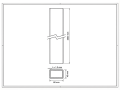 Poste de valla 60x40x1,2 mm, longitud 2,0 m, verde RAL 6005 000-195 (3)