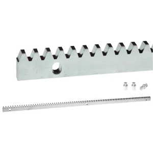 Cremallera de acero para puertas correderas autoportantes L1000X8