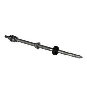 Tornillo de doble rosca para Adaptadores y Triángulos- M10x250