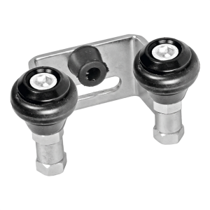 Soporte de puerta 40 con rodillos de goma