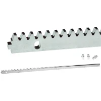Cremallera de acero L1000x8 con cerradura