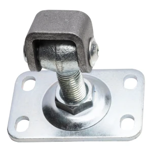 Bisagra regulable con placa rectangular M16 85x55 mm