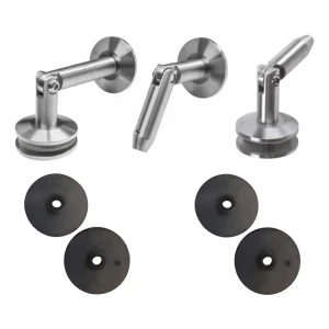 Sistema de marquesinas de vidrio M10 tensor de 3 elementos fi 10 mm vidrio 8-17,52 mm AISI 304 satinado