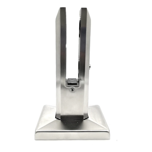 Soporte vertical para vidrio spigot 50x50/100x100 mm vidrio 12-17,52 mm AISI 304 satinado 000-291 (1)