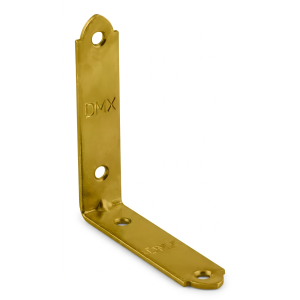 Escuadra de montaje KW 4 75x75x17x2,0 galvanizado dorado