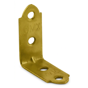 Escuadra de montaje KW 2 40x40x17x1,5 galvanizado dorado