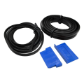 Kit de montaje 2,5 m para perfiles tipo U/L grosor de vidrio de 16 a 17,52 mm Kozza 000-383 (1)