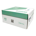 Kit de montaje 2,5 m para perfiles tipo U/L grosor de vidrio de 16 a 17,52 mm Kozza 000-383 (6)