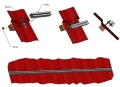 Perfil de aluminio 195cm 40x40 para tornillos de martillo Anodizado PV-01-18 (2)