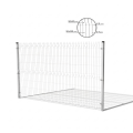 Paneles de valla 3D 1230x2500 mm alambre 4 mm 51 alambres grafito RAL 7016 (50 uds.) 000-486 (1)