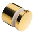 Soporte puntual para vidrio 10,38-17,52mm ⌀ 50/30/m10x40 AISI304 sistema plano dorado 000-565 (1)