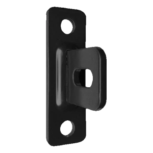 Conector de valla para atornillar H80 negro semimate RAL 9005