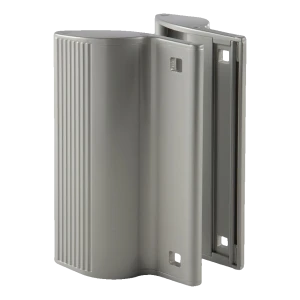 Locinox – tirador de aluminio para puerta y portón, plateado, pintado en polvo