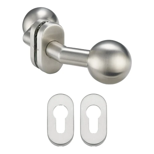 PSG conjunto pomo-pomo móvil de acero inoxidable AISI 304 con placas ovaladas 000-718 (1)