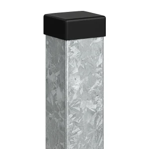 Poste de valla 80x80x2 mm. longitud 2 m galvanizado