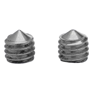 Tornillo de presión con punta cónica M5×5 mm DIN 914 acero inoxidable A2