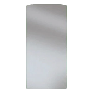 Kozza – tapa lateral universal para perfiles de barandillas U KF 1000, aluminio anodizado mate