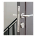 PSG Palermo – Tirador de puerta recto de acero inoxidable con escudo redondo 000-635 (5)