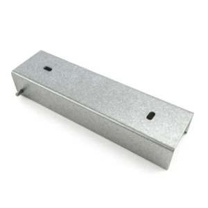 Perfil en C conector soporte para zócalo 200x55 galvanizado