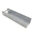 Perfil en C - Conector para zócalo 200x55 galvanizado GPV-700-24 (2)
