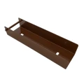 Perfil en C - Conector para zócalo 200x55 marrón GPV-700-25 (2)