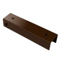 Perfil en C - Conector para zócalo 200x50 marrón GPV-700-35 (1)