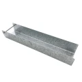 Perfil en C - Conector para zócalo 250x50 galvanizado GPV-700-39 (2)