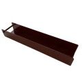 Perfil en C - Conector para zócalo 250x50 marrón GPV-700-40 (2)