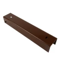 Perfil angular conector soporte para zócalo 300x50 bronce GPV-700-55 (1)