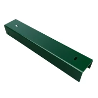 Perfil conector soporte para murete 300x50 verde