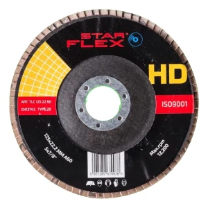 Starflex HD – disco de láminas cerámico T29 125 mm granulación 60