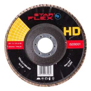 Star Flex HD – disco laminar cerámico 125 mm T29 grano 80